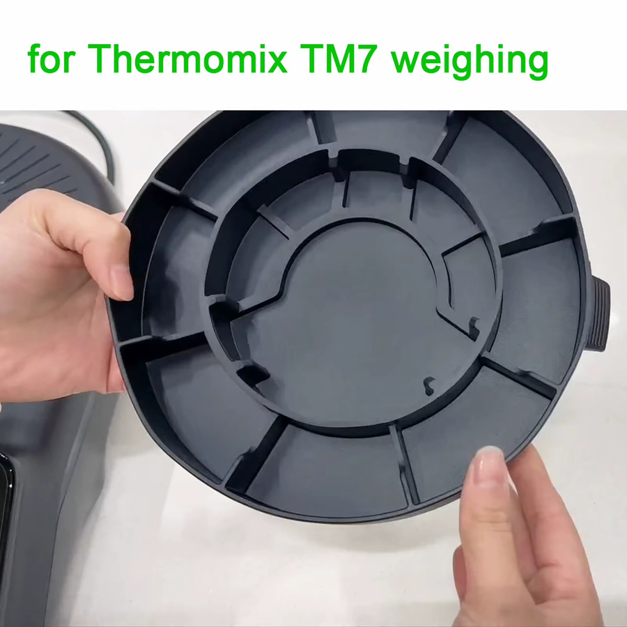 Wägeplatte für Vorwerk Thermomix TM7 und Bimby TM7 in Schwarz - Bild 2