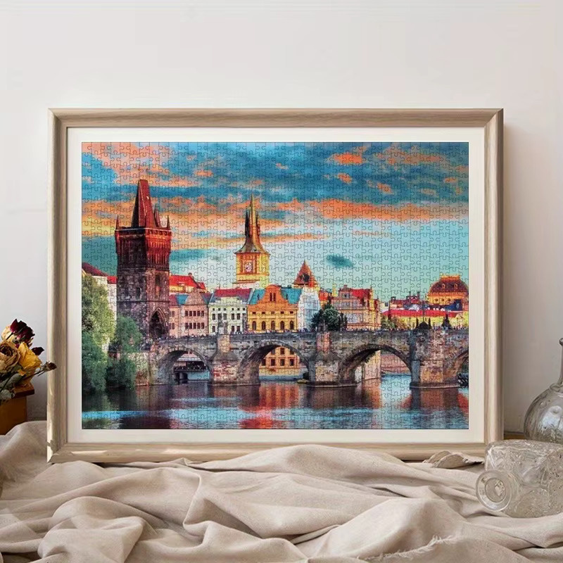 MaxRenard Prager-Papierpuzzle, Puzzle, 1.000 Teile, ab 14 Jahren - Bild 3