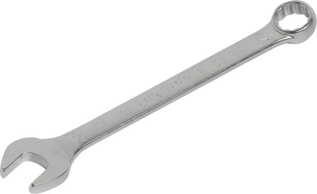 LUX-TOOLS Gabelringschlüssel 14 mm aus Chrom-Vanadium in Silber - Bild 1