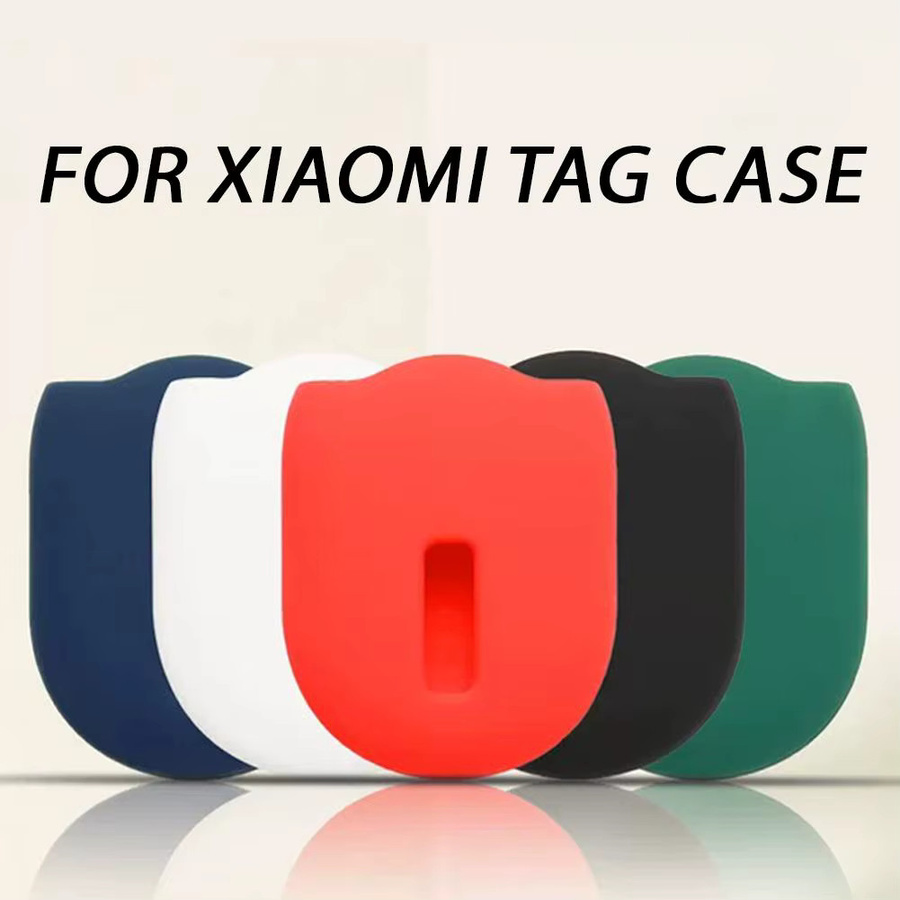 Stoßfeste und kratzfeste Silikon-Schutzhülle für Xiaomi Tag in Grün - Bild 2