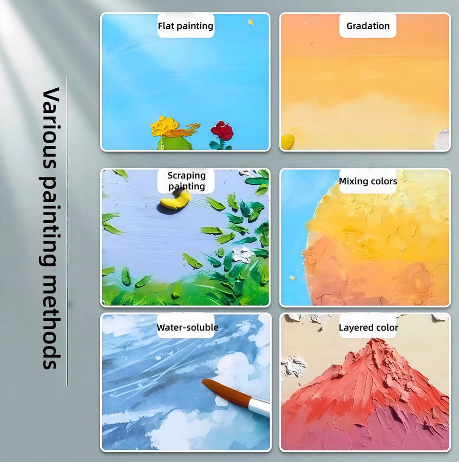 Superweiches Ölpastell-Set in Mehrfarben für handgefertigte 3D-Malerei und DIY-Projekte - Bild 5