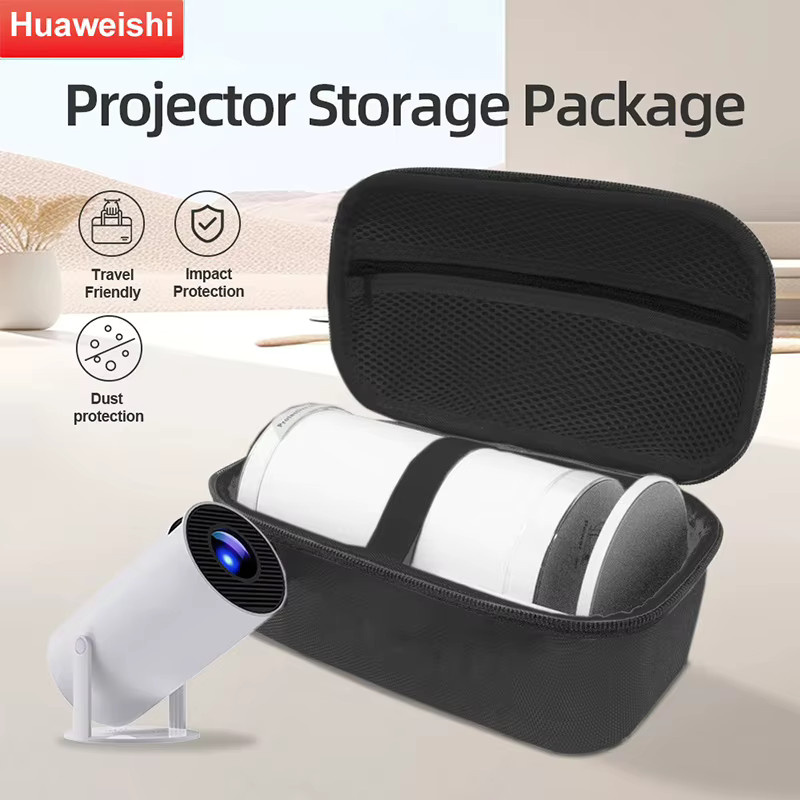 DITONG Schutzhülle für HY300 HY300pro HY320mini Projektoren in Schwarz mit Tragegriff und Bluetooth-Lautsprecher-Funktion - Bild 2
