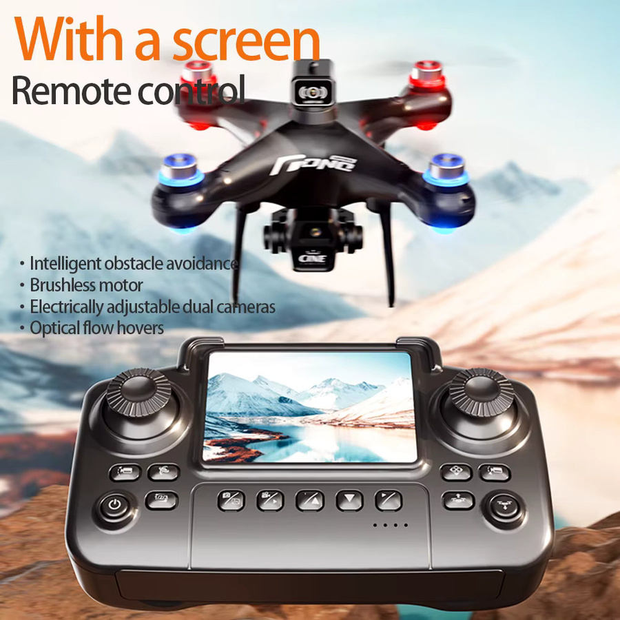 Lenovo E55 Mini Drohne mit Dual-Kamera 8K HD, GPS-Positionierung und Hindernisvermeidung, Brushless-Motor UAV - Bild 2
