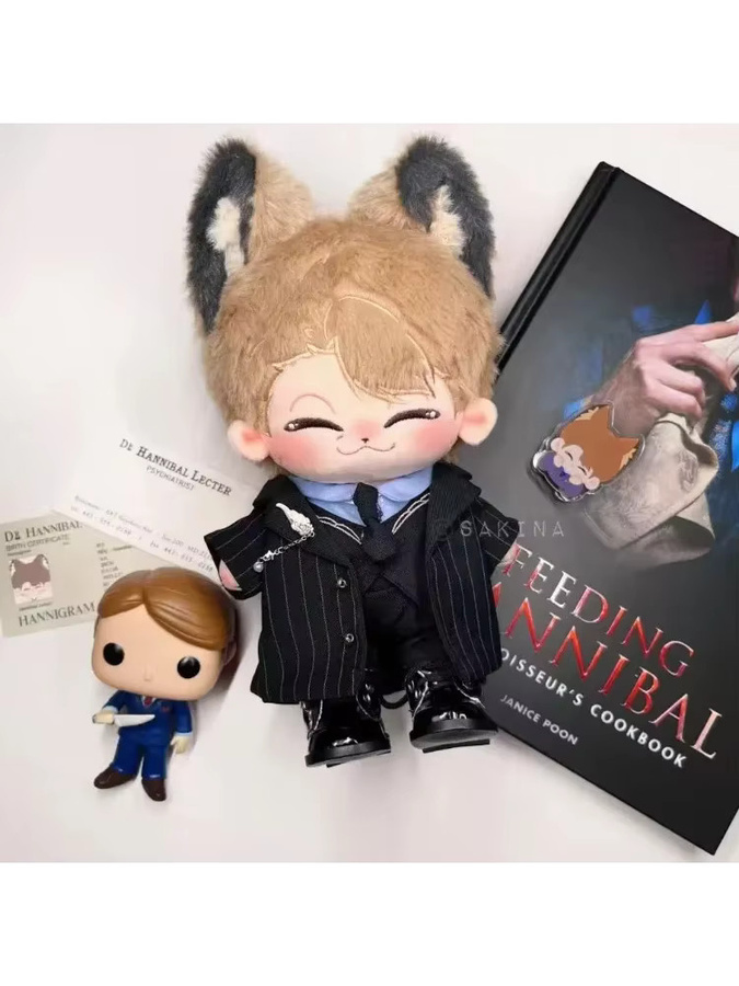 NIJIGEN PLANET Will Hannibal Anime-Figur, Plüschtier, 20cm, Bunt / Mehrfarbig - Bild 2