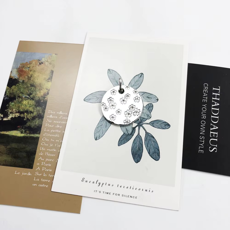 Thaddaeus Anhänger Kirschblüten-Ornament, 925 Silber, Damen - Bild 3