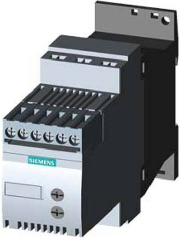 Siemens Sanftstarter 3RW3016-1BB04 in Grau, Motorleistung 4 kW bei 400 V, Nennstrom 9 A - Bild 1