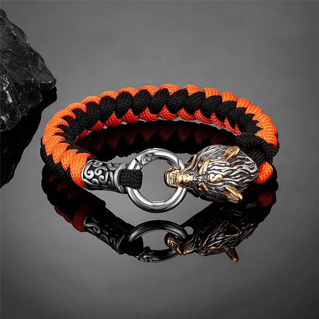 Yiran Jewelry Armband, Edelstahl, Grau, Herren, 23cm - Bild 1