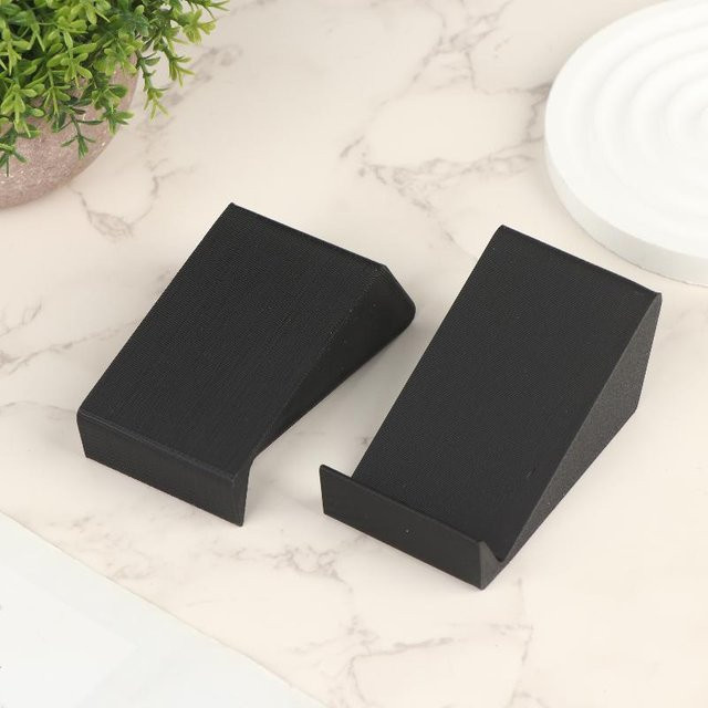 JETTING Universal Soundbar-Ständer Set aus 2 Teilen in Schwarz, verstellbare Halterung für Desktop-Monitor, TV und Lautsprecher - Bild 1