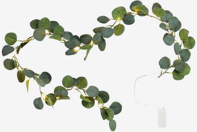 NKD LED-Lichterkette in Grün mit warmweißem Licht und Timerfunktion, Zuleitungskabel: 30 cm - Bild 1