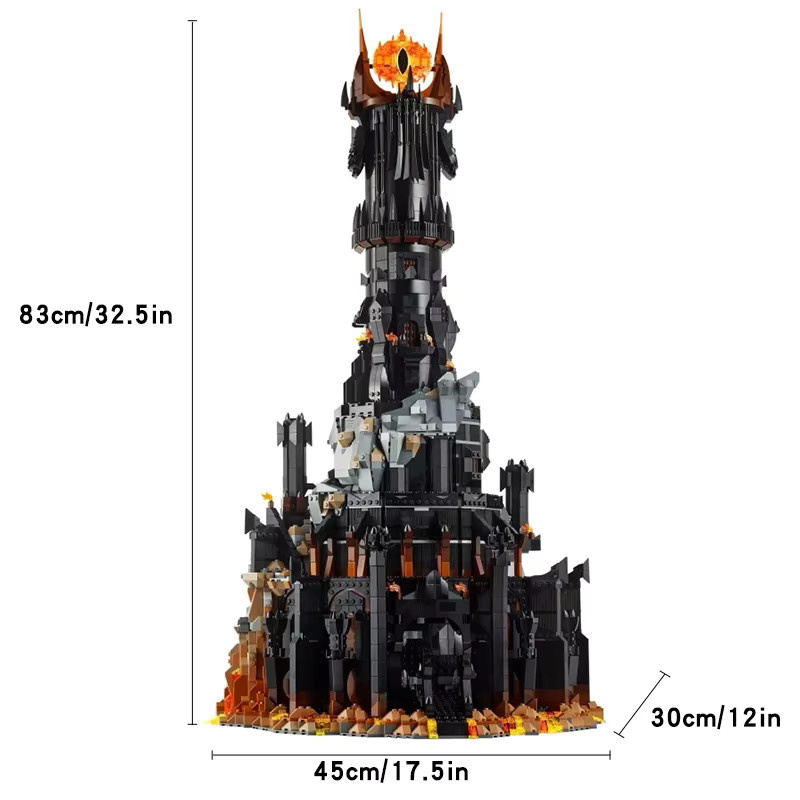 Szkoy Raumdekoration Turm-Architektur, Konstruktions-Bausteine, 5471 Teile, ab 14 Jahren - Bild 2