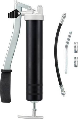 Pressol Fettpresse PRELIxx PRO 2014.1M Schwarz mit Schlauchhalter und Befüll- sowie Entlüftungsventil - Bild 1