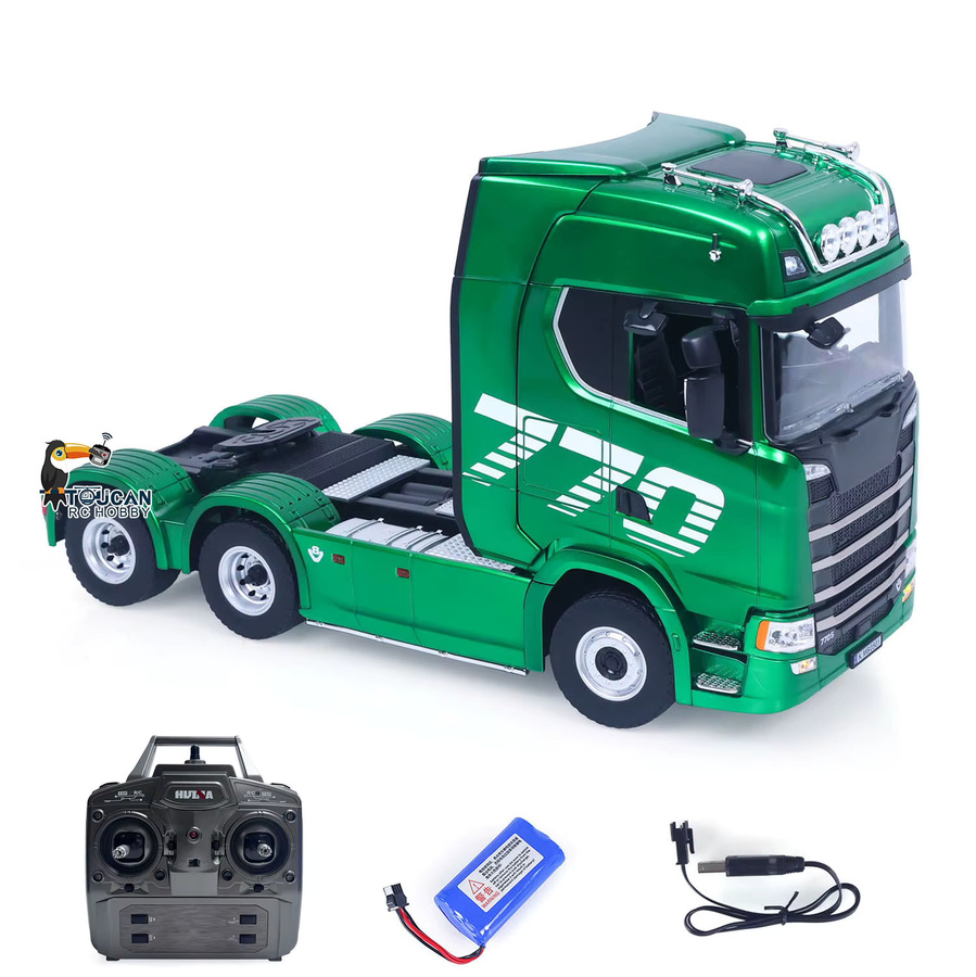 HUINA 1501PRO RC Traktor-LKW, ferngesteuertes Automodell, Maßstab 1:18, mit Licht und Sound - Bild 2