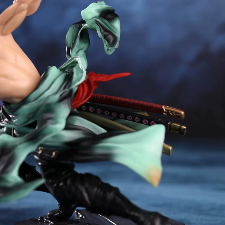 Bandai One Piece Roronoa Zoro Manga Figur, 10cm, Kunststoff - Bild 4