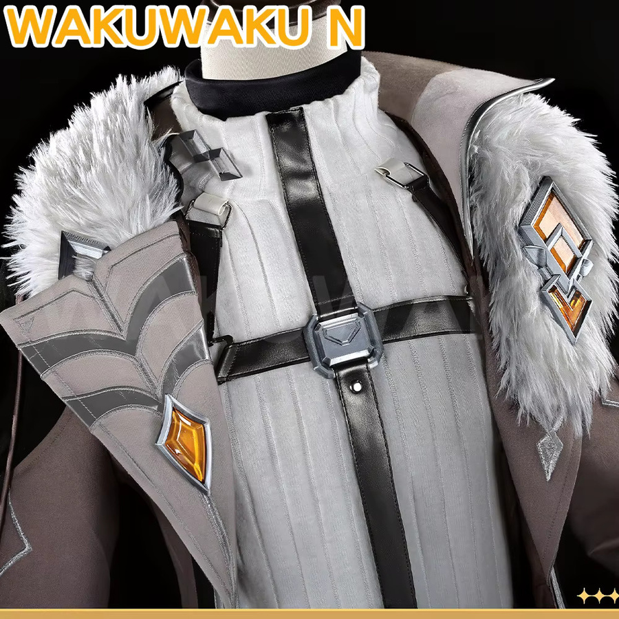 WakuWaku Genshin Impact Nod-Krai Herrenkostüm, Winteranzug - Bild 2