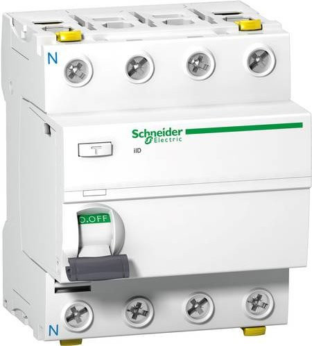 Schneider Electric A9Z21480 FI-Schutzschalter RCD 80A 0,03A 415V in Weiß - Bild 1