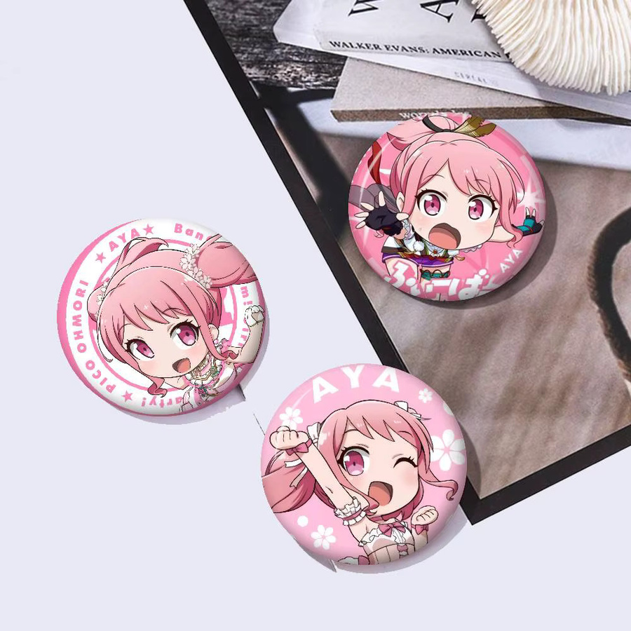 Kayou Anstecknadel BanG Dream Aya Maruyama, Metall, Kinder - Bild 2