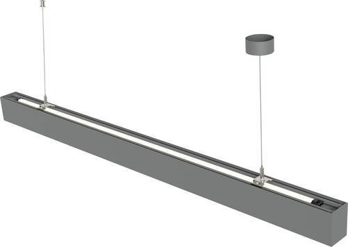 Heitronic LL-510014 LED-Pendelleuchte in Grau, lineare Leuchte für Home Office und professionelle Arbeitsbereiche - Bild 1