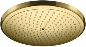 Hansgrohe Kopfbrause Croma 280 1jet Regendusche in Gold, Durchmesser: 28 cm - Bild 1