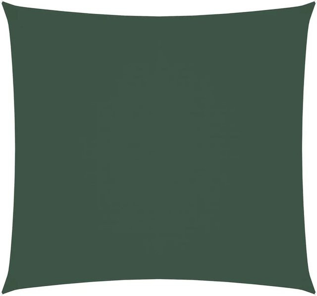 vidaXL Sonnensegel aus PU-beschichtetem Oxford-Gewebe, quadratisch, Dunkelgrün, B/B: 2,5 x 2,5 m - Bild 1