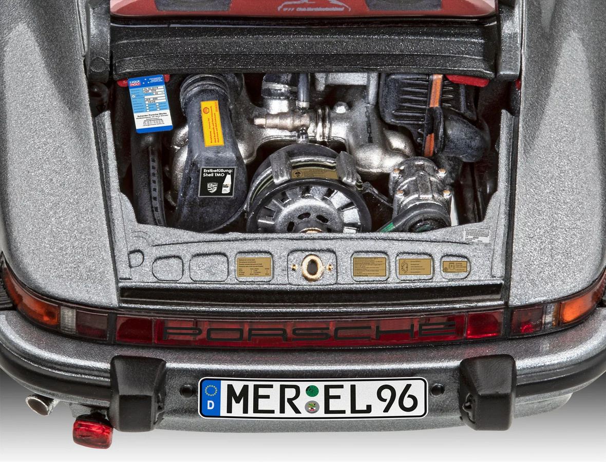 Revell Porsche 911 Carrera 3.2 Coupé (G-Model), Automodell Bausatz, 1:24 - Bild 6