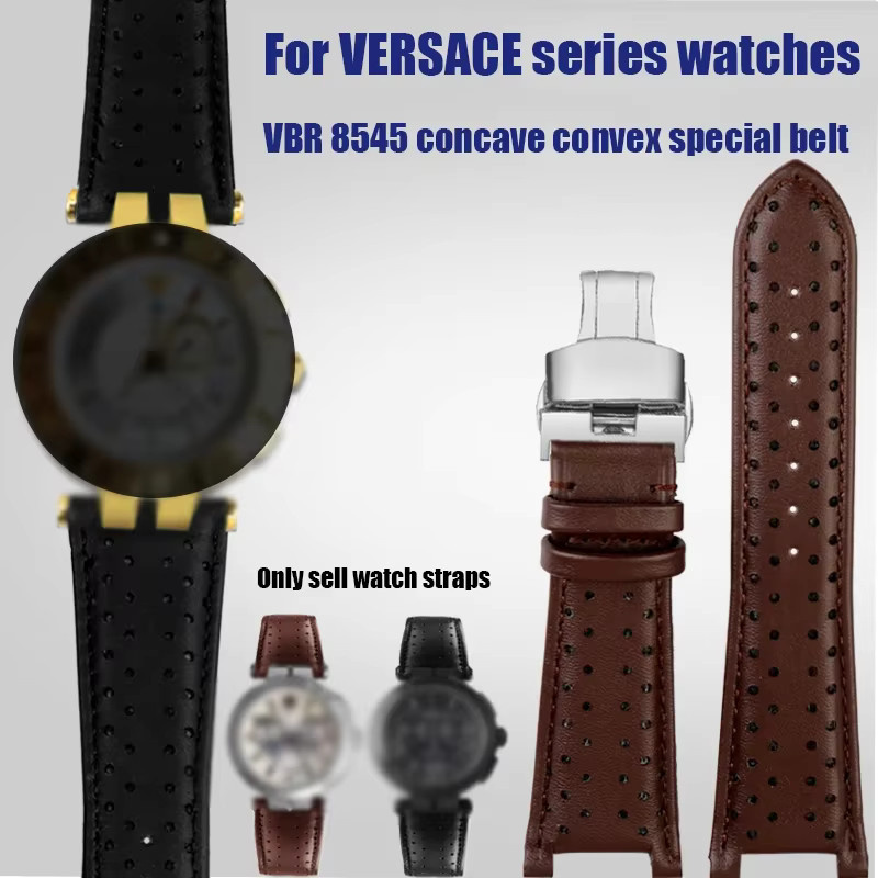Versace Uhrenarmband, Kalbsleder, 26 mm, Unisex - Bild 2