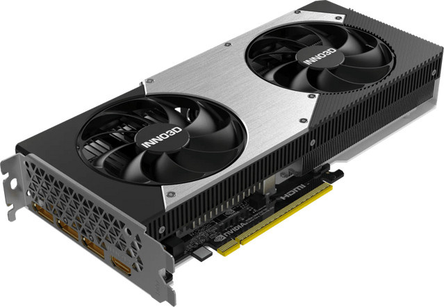 INNO3D GeForce RTX 5060 TWIN X2 OC Grafikkarte 8GB Silber - Bild 1