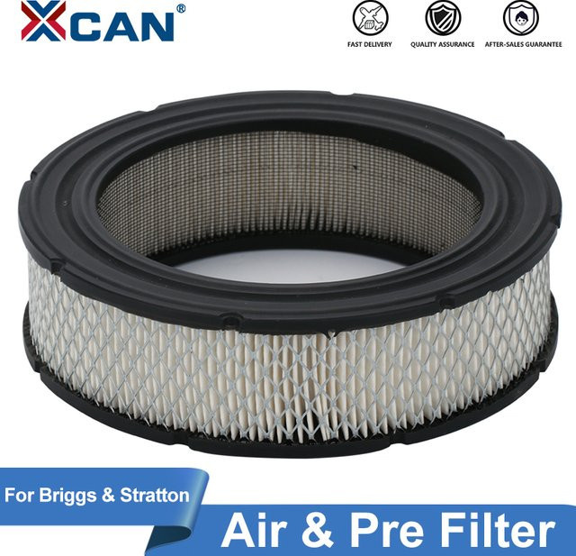 Xcan Luftfilter und Vorfilter für Briggs & Stratton Rasenmäher (Modelle 692519, 692520, 806232, 541477, 542477, 543477, 356447, 380442, 380447) - Bild 1