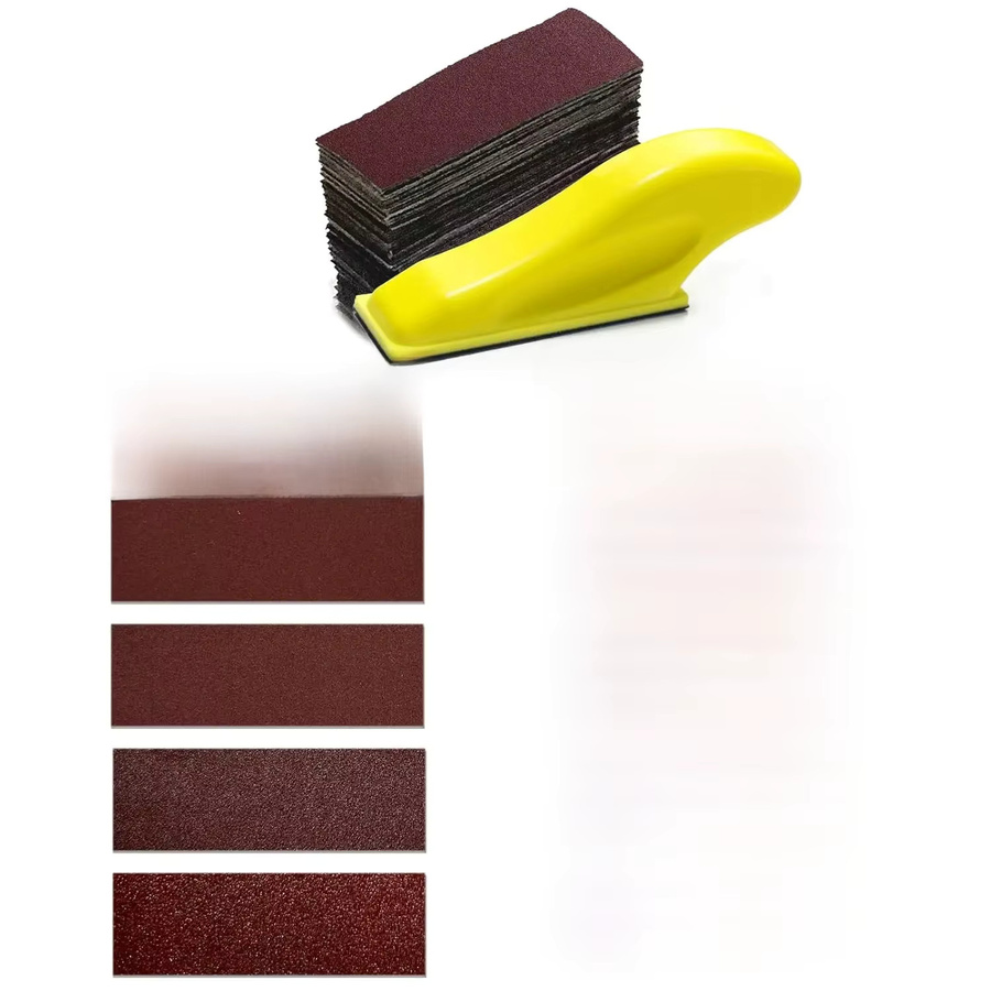 BYRNETOOLS Micro Grinder Kit Schleifwerkzeug Set mit feinem Griff und Schleifpapier in den Körnungen 80 120 240 400 600 für kleine Projekte - Bild 7