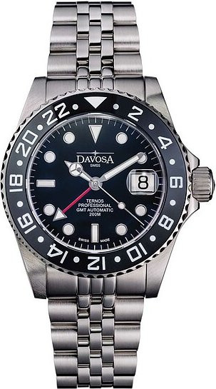 Davosa Armbanduhr Ternos Professional GMT, Automatik, Edelstahl, 42 mm, Herren - Bild 1