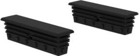 Günzburger Holm-Abdeckkappe für Holm 98 x 25 mm in Schwarz aus Kunststoff - Bild 1