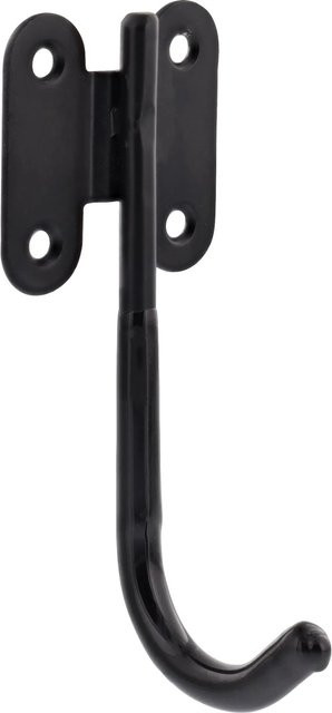 Wagner Wandhaken Hooks4tools Single aus Stahl in Schwarz Matt B: 11,4 cm, H: 4,5 cm, T: 4,5 cm - Bild 1