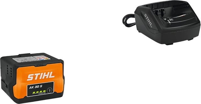 Stihl Starter-Set mit Akku AK 30 S und Ladegerät AL 101 in Orange - Bild 1