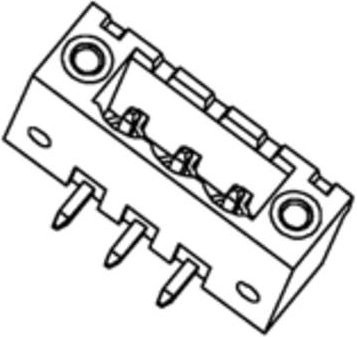 Molex 395260004 Printklemme mit 4 Polen - Bild 1