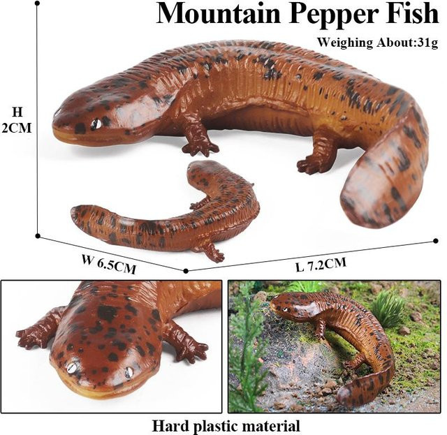 Oenux Molch Salamander Cryptobranchoidea Actionfigur ab 3-6 Jahre - Bild 1