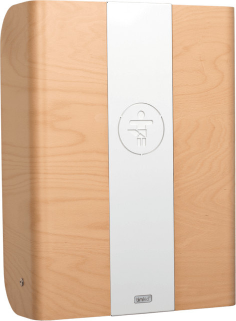timkid Wandwickeltisch KawaMaxi in Buche und Weiß, B/T/H: 68,2 x 87,5 x 83 cm - Bild 1