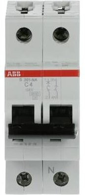 ABB S201-C4NA Leitungsschutzschalter 4A 230V 2CDS251103R0044 - Bild 1