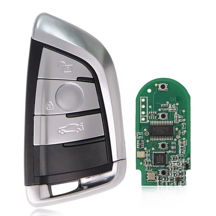 Yiqixin Autoschlüssel ID49 PCF7945 für BMW 1 3 5 7 Serie X1 X3 X5 X6 X7 F30 F20 F10 CAS4 CAS4 FEM 315/433/868MHz - Bild 2