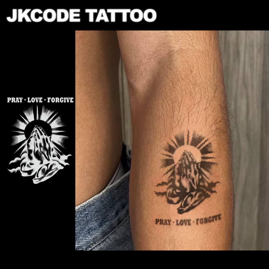 JKCODE TATTOO Temporäre Tattoos, Unisex - Bild 2