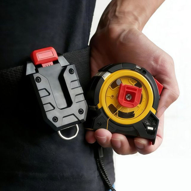Milwaukee Universelles Maßband mit Schnellverschluss-Gürtelclip und Haken - Bild 1