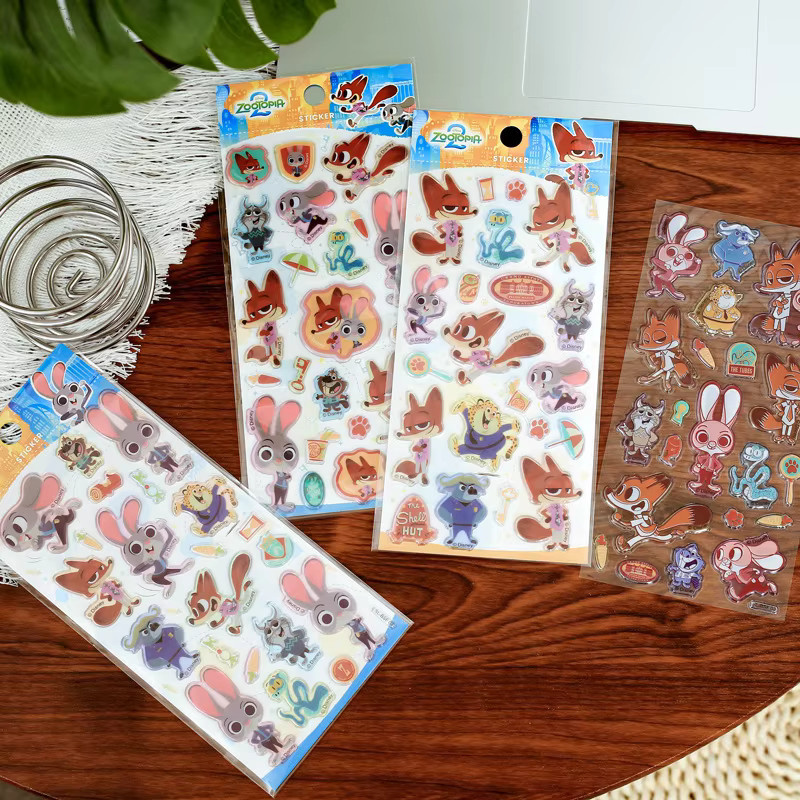 Disney Zootopia 2 Judy Gary Pawbert Glasur-Gelee-Kleber-Aufkleber, multicolor - Bild 4