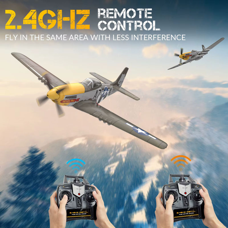 Volantex P51D Mustang RC Flugzeug EPP Schaum RTF - Bild 2