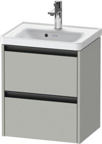 Duravit Waschtischunterschrank Ketho.2 in Betongrau B/T/H: 48,4 x 37,5 x 54,9 cm - Bild 1