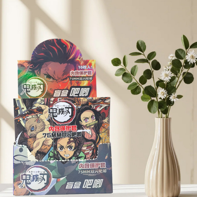 Bandai Demon Slayer Tin Badge Blind Box, Metall, Bunt / Mehrfarbig - Bild 1