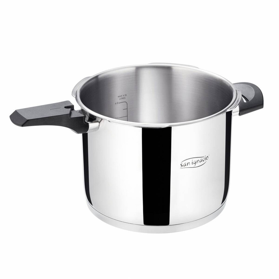 SAN IGNACIO Schnellkochtopf PRO Edelstahl silber Durchmesser: 22 cm - Bild 2