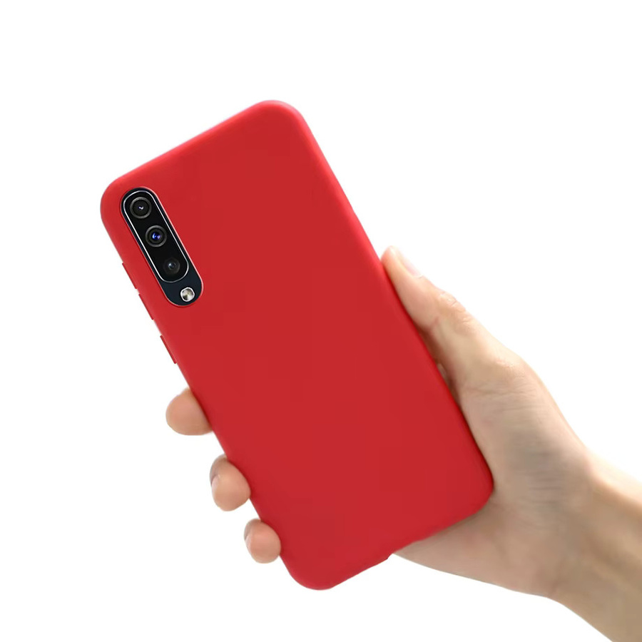Flüssigsilikon Handyhülle in Blau für Samsung Galaxy A10, A10E, A20, A20E, A30, A40, A50, A50s, A70, A70s und A30s Soft Case Cover - Bild 2