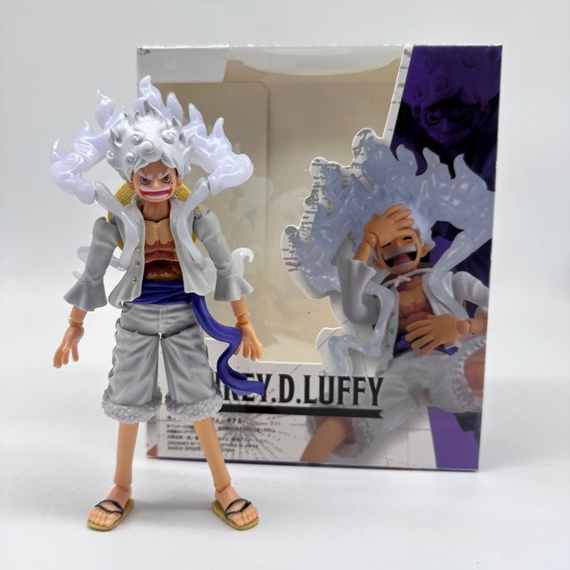 Bandai One Piece Monkey D. Luffy Gear 5 Sonnengott Nika Actionfigur, Modell-Ornament - Bild 1