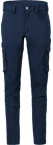 Kübler Stretchhose ATHLETIQ in Dunkelblau mit Reflexstreifen, Größe 50 - Bild 1