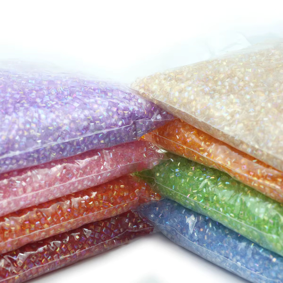 Perlen Acrylwürfel, mehrfarbig, Unisex - Bild 2