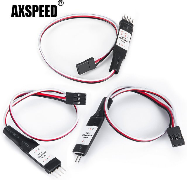 AXSPEED RC Receiver Lights Switch On/off Control Electronic Switch 1/24 - Bild 1