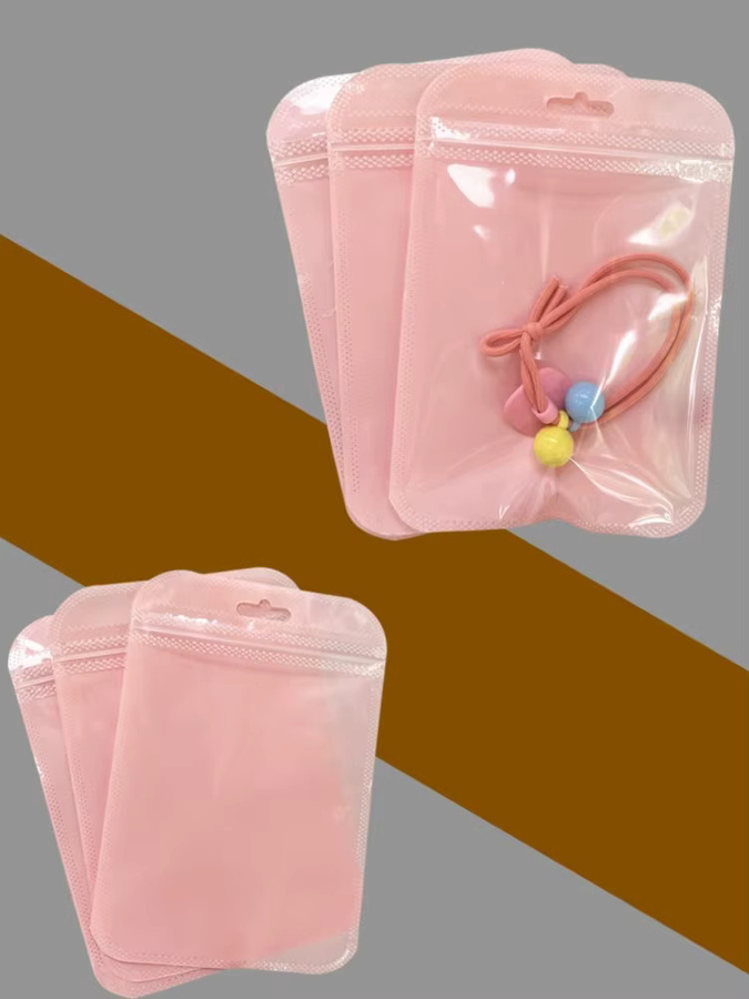 50 Stück wiederverschließbare Mylar-Folienbeutel mit Reißverschluss für Lebensmittelaufbewahrung, B/H: 10,5 x 15 cm - Bild 2